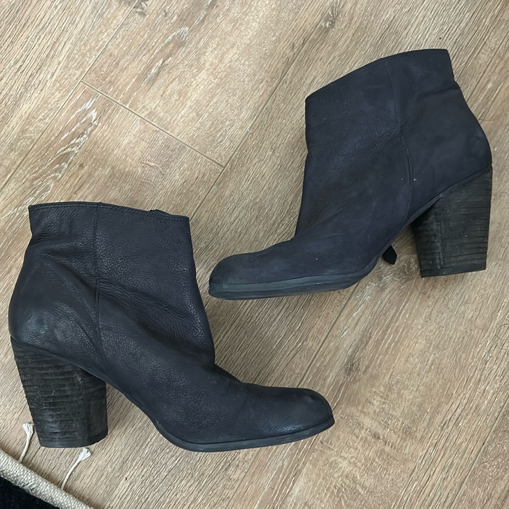 Black Heeled Booties